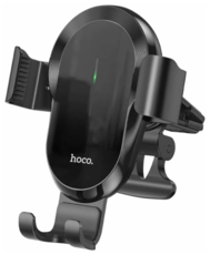 Hoco CA105 Автодержатель с беспроводной зарядкой Black