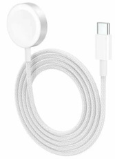 Hoco Беспроводное зарядное устройство для Apple Watch series 1-8/SE/Ultra, CW46 c кабелем Type-C 1.2 м